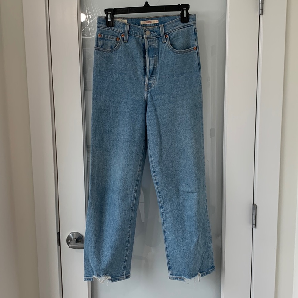Levi’s Ribcage Straight Ankle Size 26